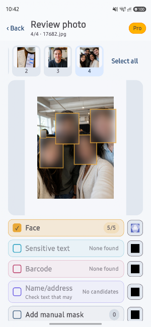SafePublish: Photo Privacy Screenshot 1