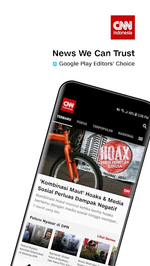 CNN Indonesia - Berita Terkini Screenshot 0