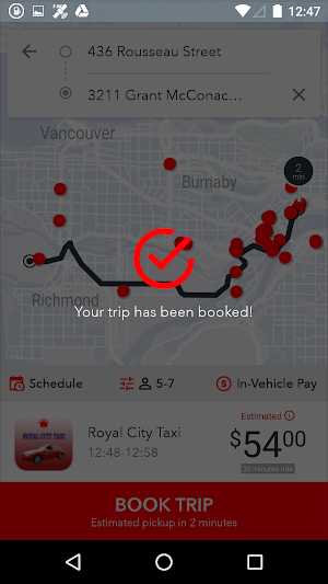 Royal City Taxi screenshot 3