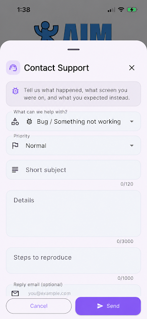 Aim Instant Messenger Screenshot 1
