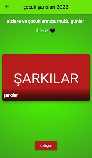 küçükler için türkçe şarkıları 2022 Screenshot 0