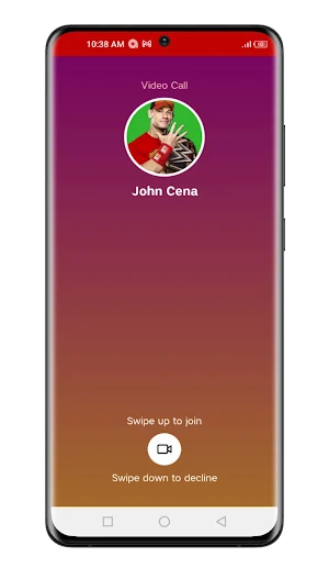 John Cena video calling Screenshot 3