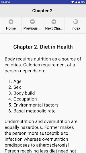 Diet and its importance by Prajacta Rasal Screenshot 1