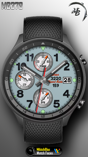 Analog Watch Face MB378 Screenshot 2