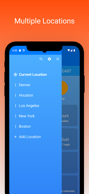 Weather on Homescreen Screenshot 3
