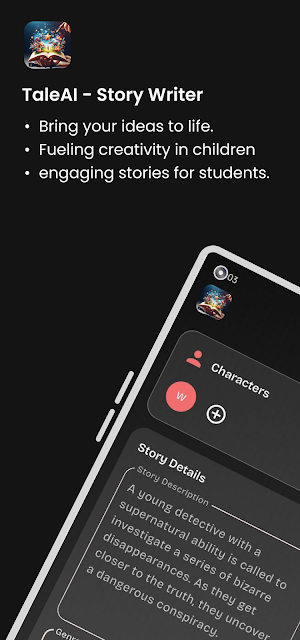 TaleAI -Story Writer Generator Screenshot 0