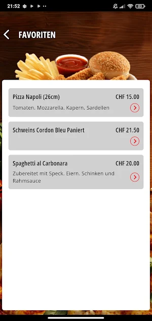 Wallis Pizza Kurier Screenshot 3