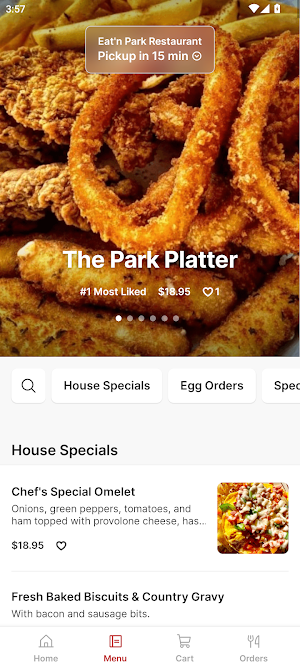 Eat'n Park Restaurant Screenshot 1