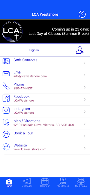 LCA Westshore Screenshot 0