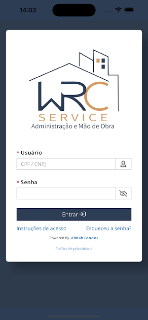 WRC Service Screenshot 1