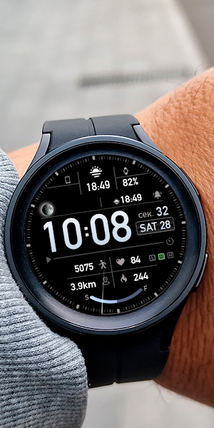 Digital FRAN Watch face Screenshot 0