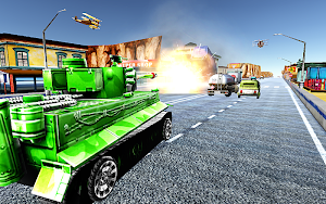 Tank Mad Race Shooting Screenshot 1