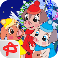 Three Little Pigs Xmas Story