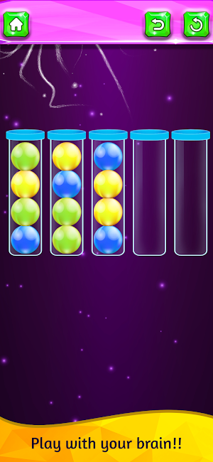 Crystal Ball Sort Game Screenshot 1
