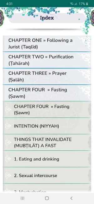 Islamic Laws - Ayat. Sistani Screenshot 1