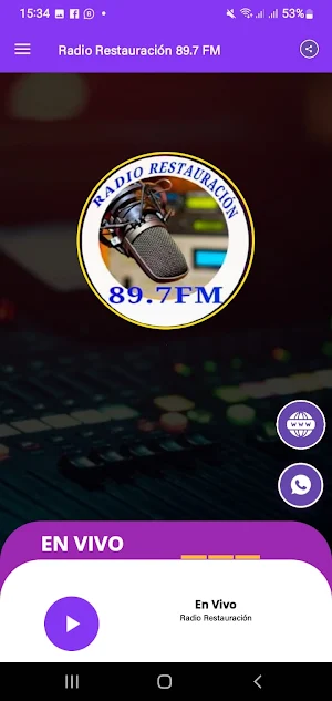 Radio Restauracion FM Screenshot 1
