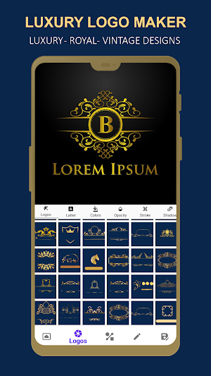Luxury Logo Maker : Royal Logo Screenshot 3