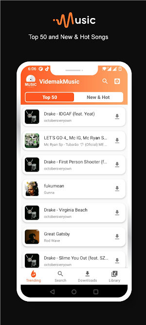 Music Player: MP3 Downloader Screenshot 0