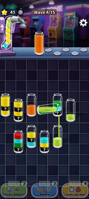 Color Water: Fluid Sort Puzzle Screenshot 2