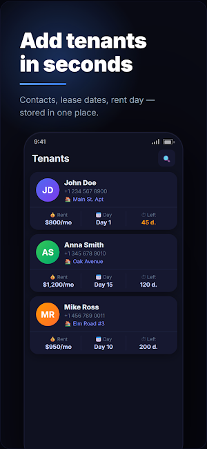 RentFlow: Tenant Rent Tracker Screenshot 0