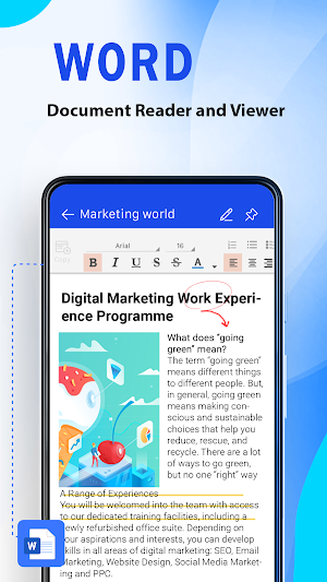 Document Reader - PDF, excel Screenshot 1