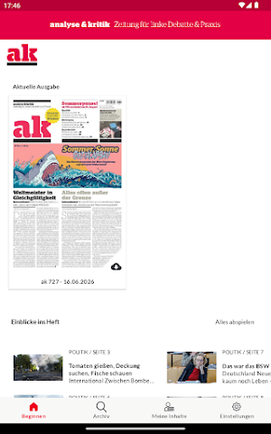 analyse & kritik Screenshot 2
