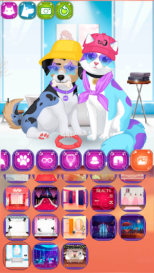 Cat n dog dress up avatarmaker Screenshot 1
