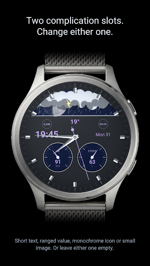 Lunette Moon Phase Watch Face Screenshot 3