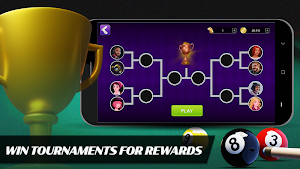 8 Ball Billiards- Offline Free Pool Game Screenshot 2