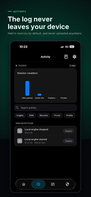 NoirShield: Encrypted DNS Screenshot 3
