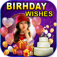 Happy Birthday Photo Frames in English (Full HD)