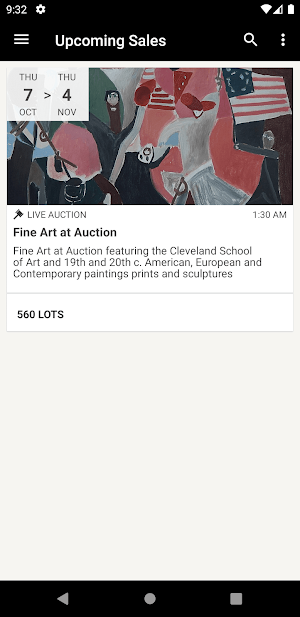 Rachel Davis Fine Arts Screenshot 0