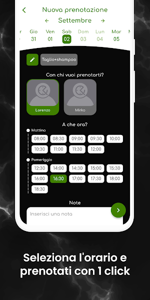 Lorenzo Barber studio Screenshot 3
