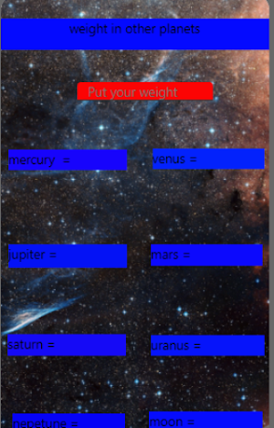 Weight calculator App Screenshot 2