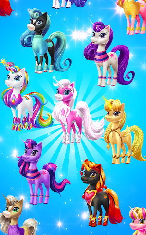 Magical Unicorn Candy World Screenshot 0