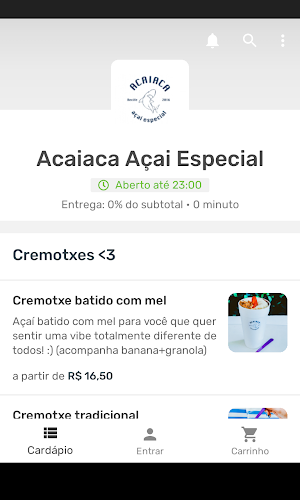 Acaiaca Açai Especial Screenshot 1