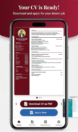CV Builder–Resume Maker & PDF Screenshot 1