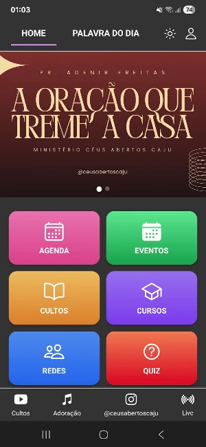 Céus Abertos Caju Screenshot 0