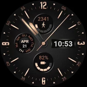 TicWatch  Golden rose Screenshot 1