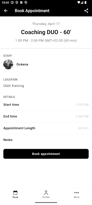 OGH Training Screenshot 2