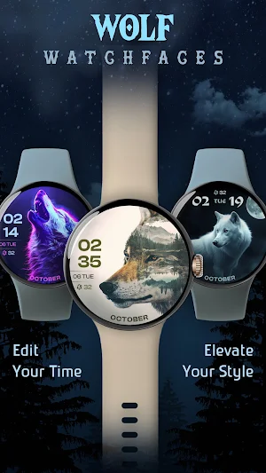 Wolf Watch Faces ULTRA SGW7 Screenshot 0