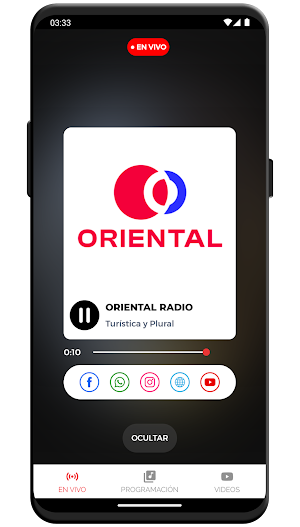 Oriental Radio Screenshot 2