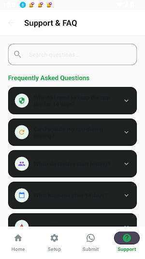 12 Testers Closed Testing Screenshot 3