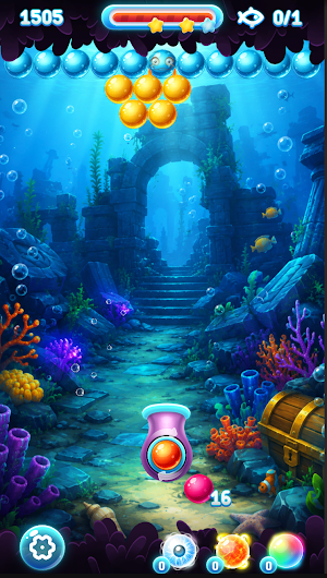 Bubble Shooter - Sea Pop Screenshot 2