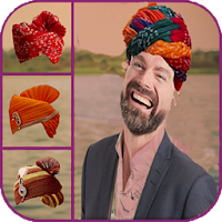 Rajasthani turban photo editor