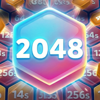 HexaFission - Hex 2048 Puzzle