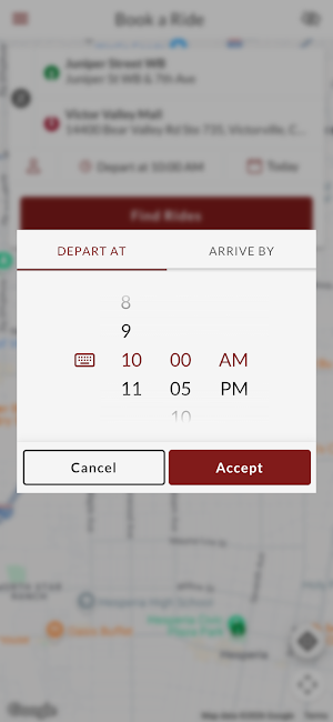 CTS MyRide Screenshot 3