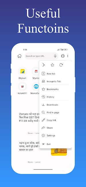 Web Browser - Fast & Private Screenshot 1