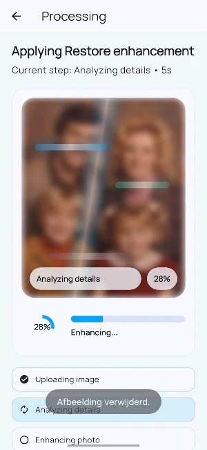 PhotoFix AI Restore Old Photos Screenshot 3