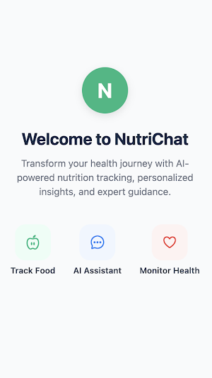 NutriChat: AI Health Tracker Screenshot 0
